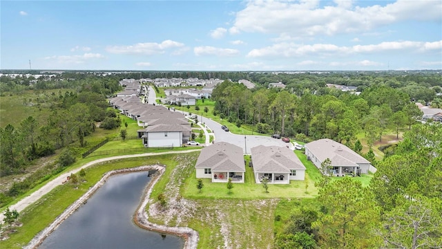 17461 Back Bay Ct, Clermont, FL 34714 - aerial perspective of suburban area featuring a nearby body of water
