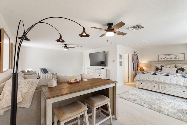 1406 Deuce Cir, Champions Gate, FL 33896 - bedroom featuring carpet flooring and a ceiling fan