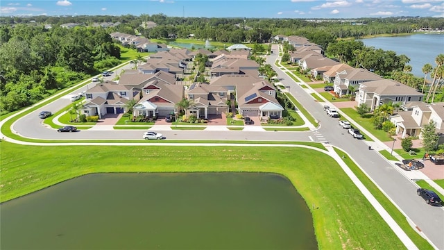 1564 Atlantic Coastline Loop, Oakland, FL 34787 - aerial perspective of suburban area with a nearby body of water