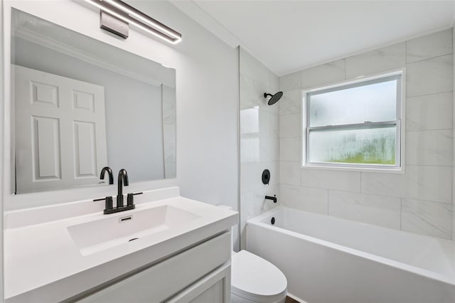4505 Cottonwood Dr, New Port Richey, FL 34652 - full bathroom with vanity and bathtub / shower combination