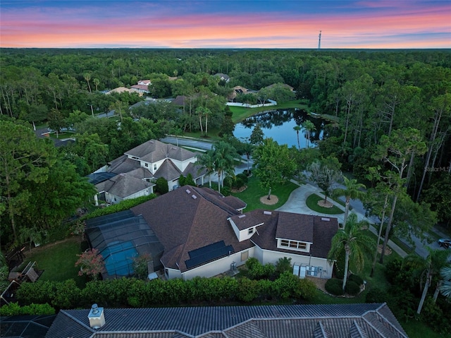 32 Allenwood Look, Ormond Beach, FL 32174 - drone / aerial view of a forest and a nearby body of water