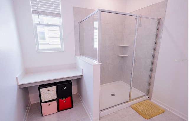 4152 Pino St, Apopka, FL 32712 - bathroom featuring a stall shower and tile patterned floors
