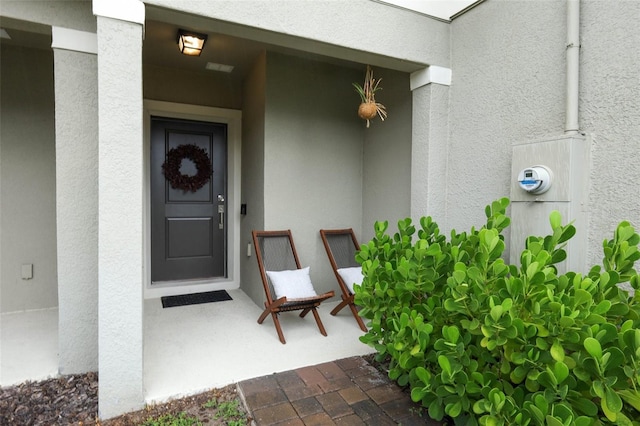 2326 Carrabelle Way, Sanford, FL 32771 - entrance to property featuring stucco siding