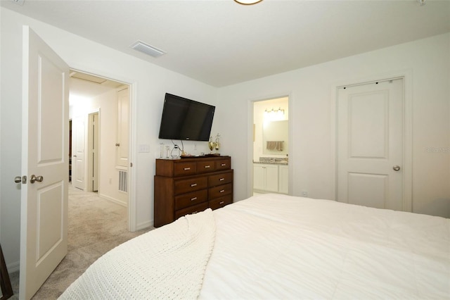 2326 Carrabelle Way, Sanford, FL 32771 - bedroom with carpet and ensuite bathroom