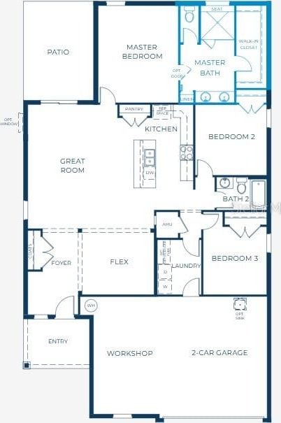 12518 Maginn Ct, Weeki Wachee, FL 34614 - view of room layout