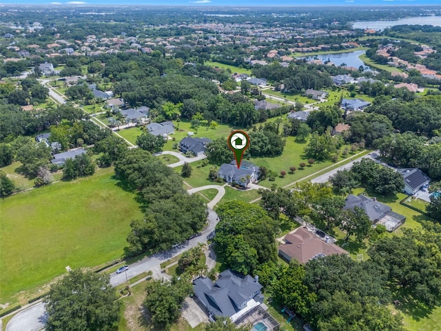 5141 Autumn Ridge Ln, Windermere, FL 34786 - view of property location with a large body of water and nearby suburban area