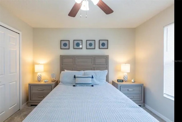 365 Aylesbury Ct, Kissimmee, FL 34758 - bedroom featuring carpet and a ceiling fan
