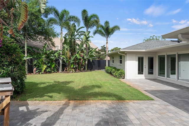91 Minnehaha Cir, Maitland, FL 32751 - view of yard featuring a patio and french doors