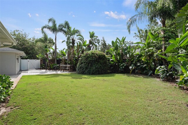 91 Minnehaha Cir, Maitland, FL 32751 - view of yard with a patio area and a gate