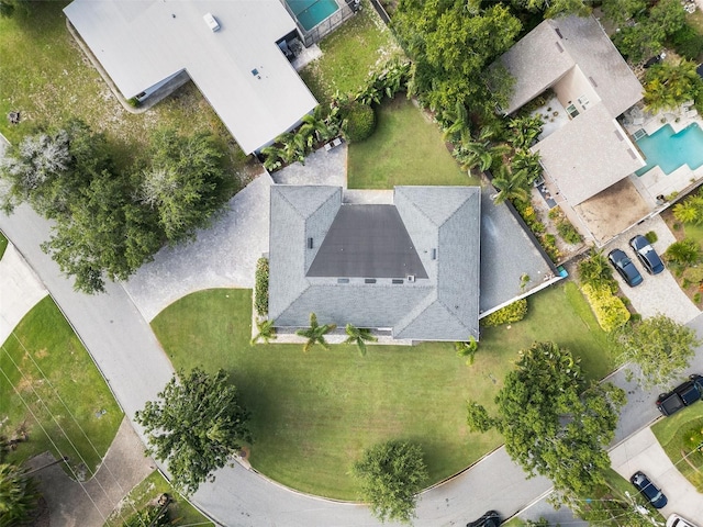 91 Minnehaha Cir, Maitland, FL 32751 - aerial view of a pool