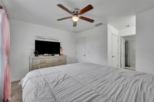 9 Summerset Ter, Casselberry, FL 32707 - bedroom featuring a ceiling fan and carpet flooring