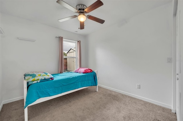 9 Summerset Ter, Casselberry, FL 32707 - bedroom with carpet floors and ceiling fan