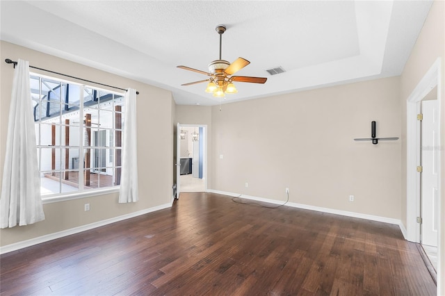 403 Courtlea Creek Dr, Winter Garden, FL 34787 - empty room with a ceiling fan and wood finished floors