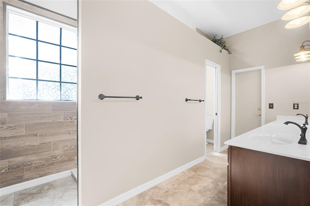 403 Courtlea Creek Dr, Winter Garden, FL 34787 - bathroom with double vanity and a tile shower