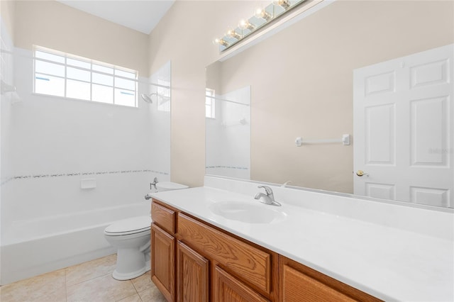 403 Courtlea Creek Dr, Winter Garden, FL 34787 - full bath with vanity, bathing tub / shower combination, and tile patterned flooring