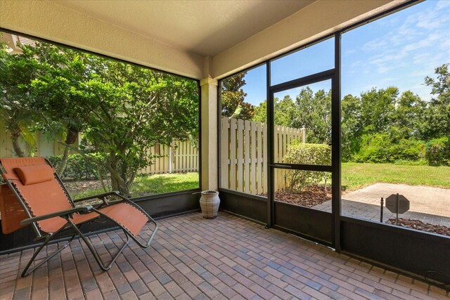 7348 Regina Way, Orlando, FL 32819 - view of unfurnished sunroom