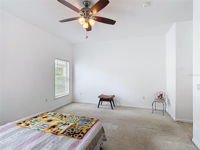 799 Hacienda Cir, Kissimmee, FL 34741 - bedroom featuring light colored carpet and ceiling fan