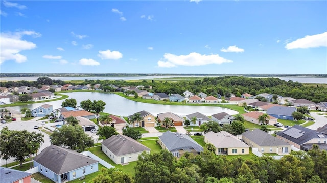 799 Hacienda Cir, Kissimmee, FL 34741 - aerial view of residential area featuring a nearby body of water