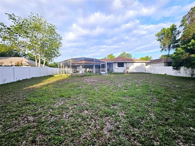 2010 Appian Ct, Deltona, FL 32725 - fenced backyard with glass enclosure