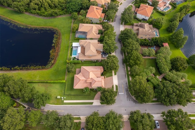 2258 Rickover Pl, Winter Garden, FL 34787 - aerial perspective of suburban area with a nearby body of water