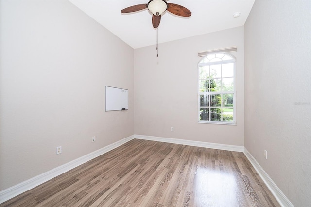 2258 Rickover Pl, Winter Garden, FL 34787 - spare room with light wood-style flooring and ceiling fan
