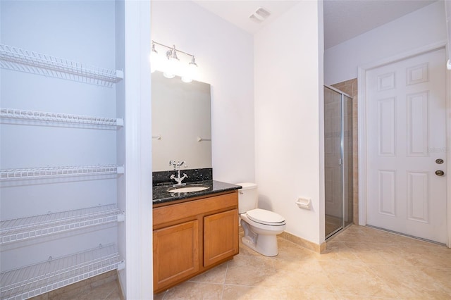 2258 Rickover Pl, Winter Garden, FL 34787 - full bathroom featuring a stall shower, vanity, and tile patterned flooring