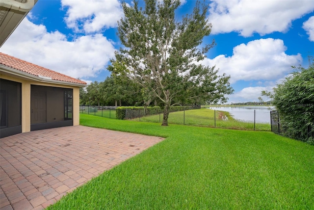 2258 Rickover Pl, Winter Garden, FL 34787 - view of yard with a patio and a water view