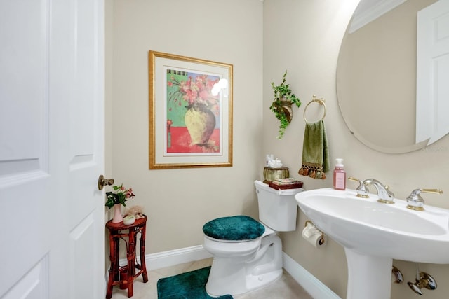785 Hawks Blf, Clermont, FL 34711 - bathroom featuring toilet and tile patterned flooring
