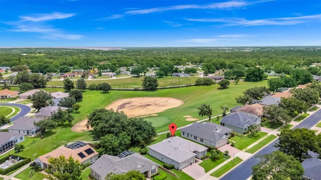 785 Hawks Blf, Clermont, FL 34711 - aerial perspective of suburban area featuring a local golf course