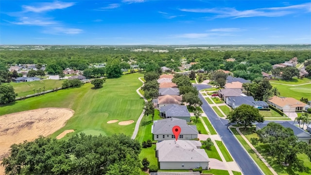 785 Hawks Blf, Clermont, FL 34711 - aerial perspective of suburban area with a golf course