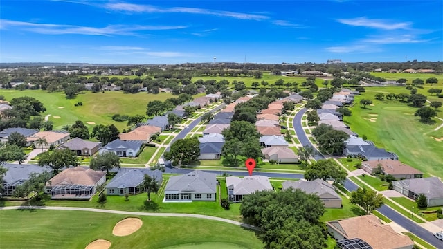 785 Hawks Blf, Clermont, FL 34711 - aerial view of residential area with a golf course