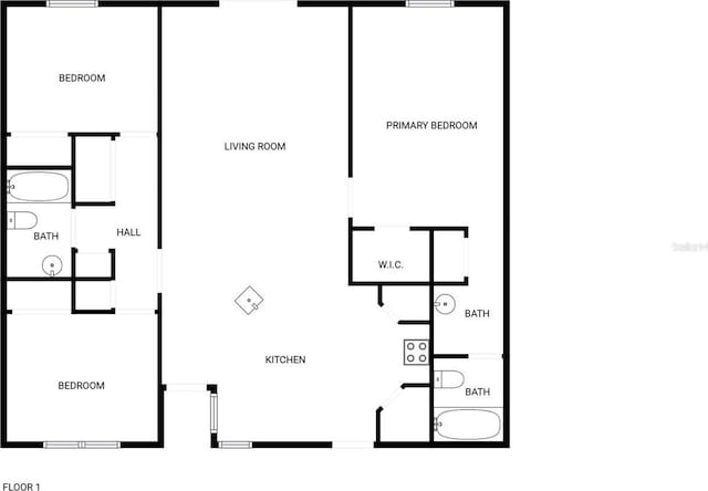 1726 Sunset Ridge Dr, Mascotte, FL 34753 - view of floor plan / room layout