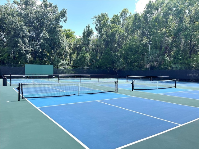 610 Huntly Ln, Winter Springs, FL 32708 - view of tennis court featuring community basketball court