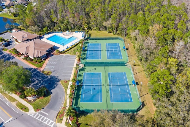 2540 Wembleycross Way, Orlando, FL 32828 - bird's eye view of a pool area