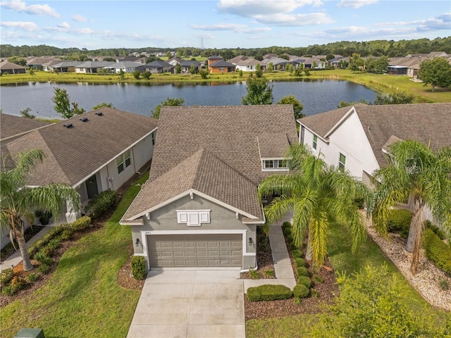 3443 Sagebrush St, Harmony, FL 34773 - aerial perspective of suburban area with a large body of water