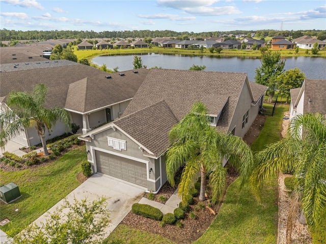 3443 Sagebrush St, Harmony, FL 34773 - aerial perspective of suburban area featuring a large body of water