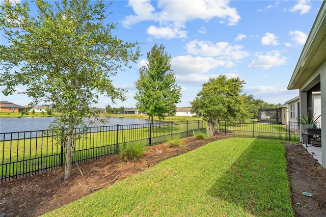 3443 Sagebrush St, Harmony, FL 34773 - fenced backyard featuring a water view