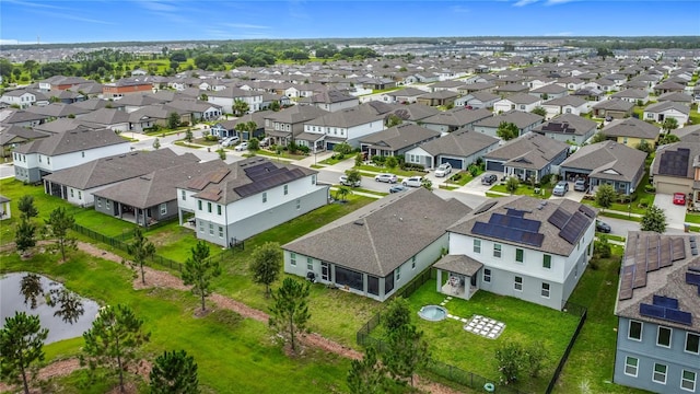 711 Steerview St, Saint Cloud, FL 34771 - aerial perspective of suburban area with a large body of water