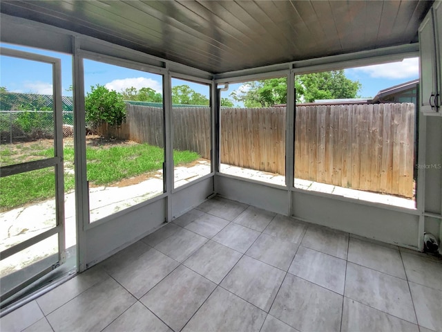 4233 Las Vegas Dr, New Port Richey, FL 34653 - unfurnished sunroom with healthy amount of natural light