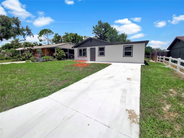 4233 Las Vegas Dr, New Port Richey, FL 34653 - single story home featuring concrete driveway