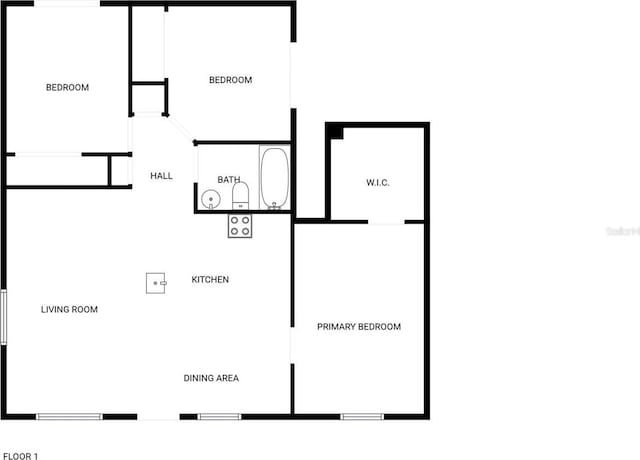 4233 Las Vegas Dr, New Port Richey, FL 34653 - view of floor plan / room layout