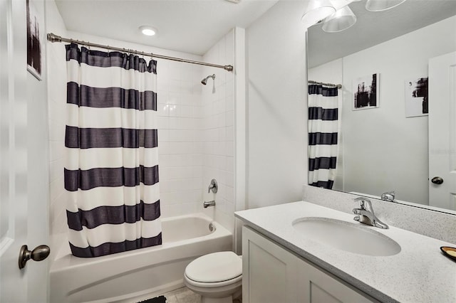 1056 Plantation Ln, Davenport, FL 33896 - full bathroom featuring vanity and shower / bathtub combination with curtain