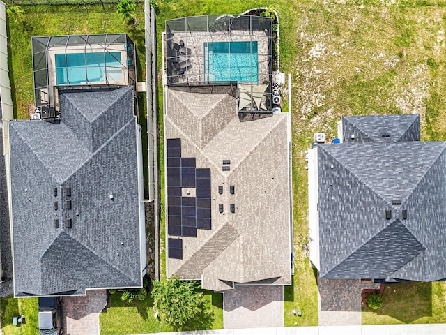1668 Wilson Prairie Cir, Groveland, FL 34736 - drone / aerial view of a pool