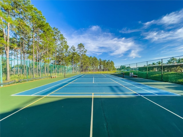 429 Belfry Dr, Davenport, FL 33897 - view of tennis court featuring community basketball court