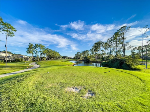 429 Belfry Dr, Davenport, FL 33897 - view of home's community featuring a water view and a lawn