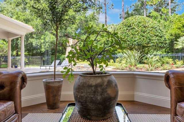 6186 Louise Cove Dr, Windermere, FL 34786 - sitting room featuring wood finished floors