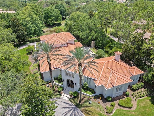 6186 Louise Cove Dr, Windermere, FL 34786 - view from above of property featuring a heavily wooded area