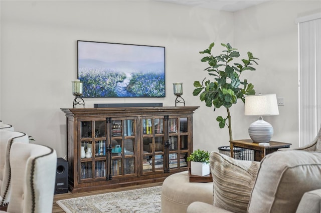5723 Tarleton Way, Mount Dora, FL 32757 - living area featuring wood finished floors