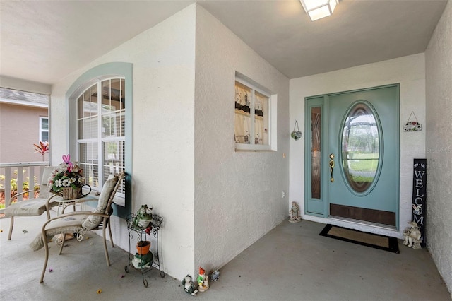3707 Doune Way, Clermont, FL 34711 - entrance to property with stucco siding and covered porch