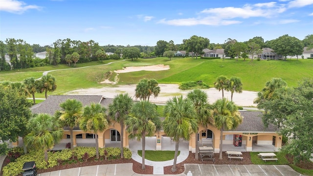 3707 Doune Way, Clermont, FL 34711 - view of home's community with golf course view and a lawn